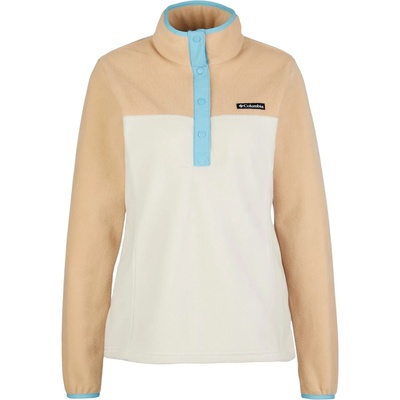 Columbia Дамски поларен пуловер Columbia Women's Benton Springs 1/2 Snap Pull Over II Fleece jumper - Dark Stone / Canoe / Vintage Blue - размер XXL (105-5261-1116)