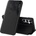 Techsuit Elegantен книжен калъф View Case за Samsung Galaxy S25 FE - Черен KP38549