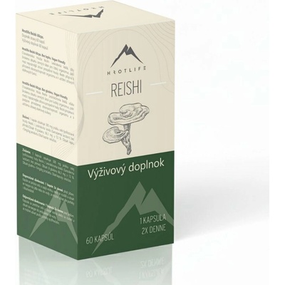 Hrotlife Reishi 60 kapsúl