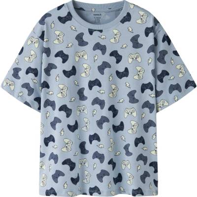 NAME IT Тениска nkmveldo ss nreg top