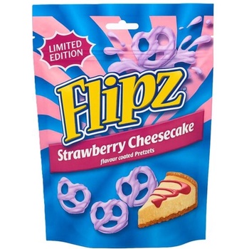 Flipz претцели с вкус на ягодов кекс 90 г