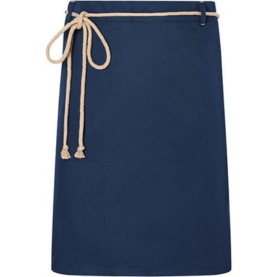 Karlowsky Pasová gastro zástěra KY057 Steel-Blue 90 x 55 cm