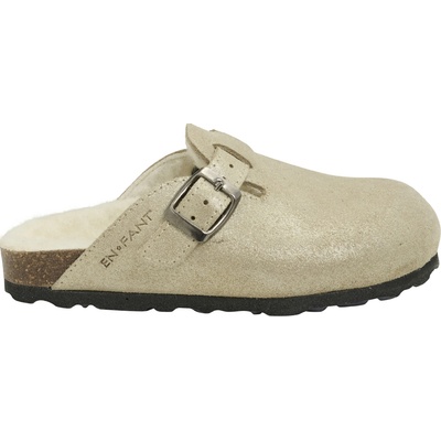 EnFant kožené papuče Champagne Beige