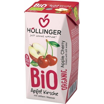 Image 1 of Hollinger Био сок Hollinger - Ябълка и вишна, 200 ml (BB170586)