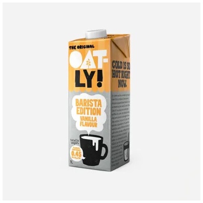 Oatly Ovesný nápoj Barista vanilkový 1 l