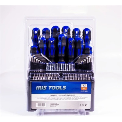 IRIS TOOLS dt-77-126 Комплект отвертки от 77 части (dt-77-126)