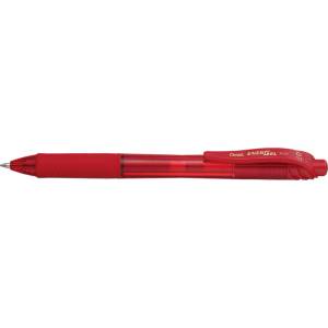 Pentel Гел за писане с ролер PENTEL EnerGelX 0, 35 мм, екологичен, червен (BL107-BX)