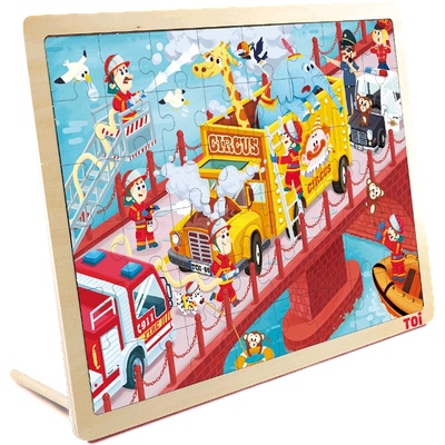 Toi World Пожар в цирка - пъзел 48 части (twtp015)