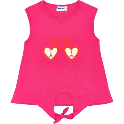 Winkiki dievčenské tričko top WKG91363 ružová