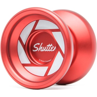 Kovové yoyo Shutter Yoyofactory yo yo mistra světa Červená