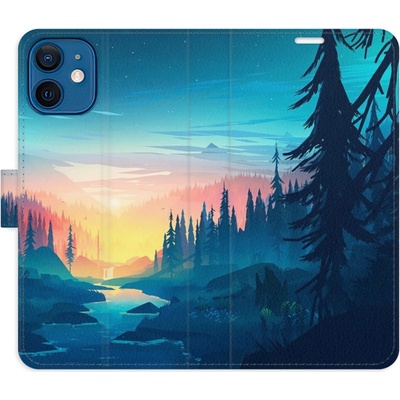 iSaprio s kapsičkami na karty - Magical Landscape pro mobil Apple iPhone 12 mini - VÝPRODEJ