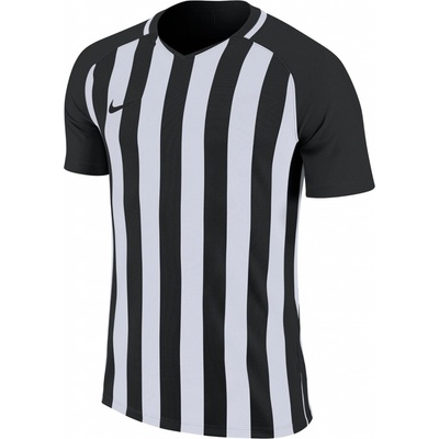 Nike Striped Division III krátký rukáv černá/ Bílá Junior