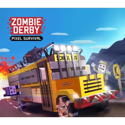 Zombie Derby: Pixel Survival