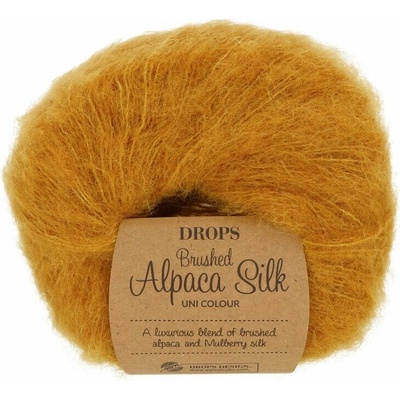 Drops Brushed Alpaca Silk 19 medová