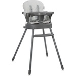 Lorelli СТОЛ ЗА ХРАНЕНЕ 3в1 siesta grey leather (10100532506) - bebetabg