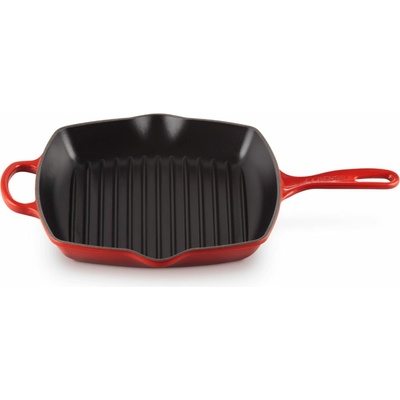 Le Creuset Grilovacia panvica SIGNATURE 26 cm, CERISE, liatina