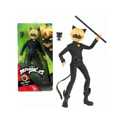 Bandai Кукла Bandai Miraculous Ladybug Cat Noir 26 cm