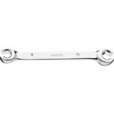 NEO Tools Polootevřený očkový klíč 9 x 11 mm 09-143