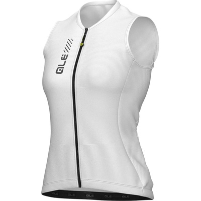 Alé Дамски потник за колоездене Alé Women's Color Block Sleeveless Jersey Cycling singlet - White - размер XL (156-2021-0316)