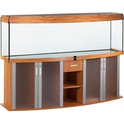 Diversa Modern LED akvarijní set vypouklý wenge 720 l