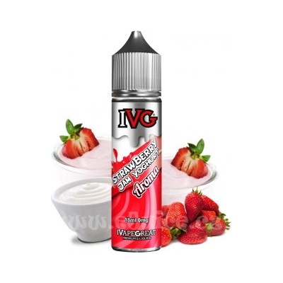 IVG Shake & Vape Strawberry Jam Yoghurt 18 ml