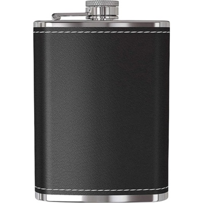 Amparo Miranda® Ploskačka Black Leather PM30