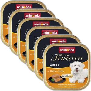 Animonda Vom Feinsten Adult - пиле и черен дроб 6 x 150 г