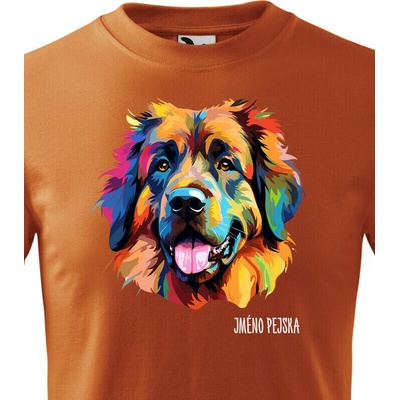 Dětské tričko Leonberger Oranžová Canvas Dětské tričko 2564