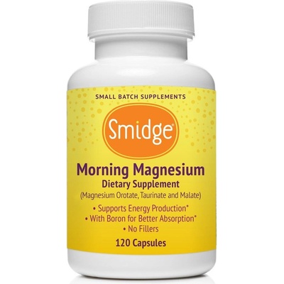 Smidge Morning Magnesium Ranný komplex horčíkov 120 kapsúl