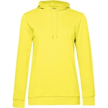 B&C dámska mikina s kapucňou WW04W Solar Yellow