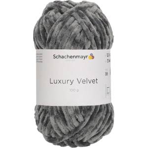Schachenmayr Luxury Velvet 00098 Elephant Плетива прежда (9807592-00098)