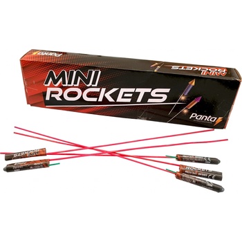 Rakety Mini Rocket 50 ks