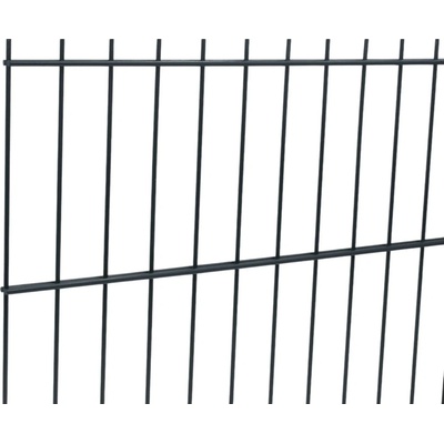Plotový panel 2D 6/5/6 mm antracit 2500x830 mm