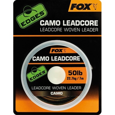 Fox Šňůra s olověným jádrem Camo Leadcore 7m 45lb