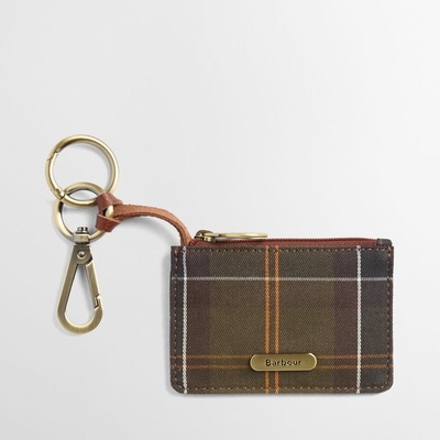 Malá dámská peněženka Barbour Leather Coin Purse Bag Charm