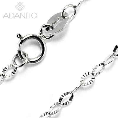 Adanito Zlatý řetízek z bílého zlata BRRK0077S