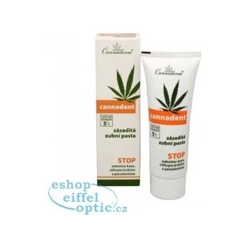 Cannadent zásaditá zubná pasta Cannaderm 75 ml