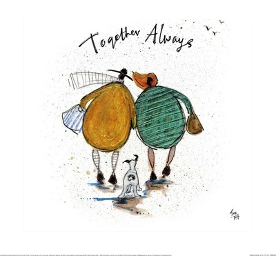 Umelecká tlač Sam Toft - Together Always, 40 × 40 cm
