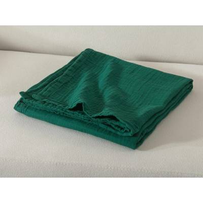 XPOSE Mušelínové pleny Premium tmavě zelené 30x30 cm Mušelín 3ks