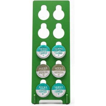 Image 1 of YOKI Дървена Поставка За 10 капсули Nespresso Зелена