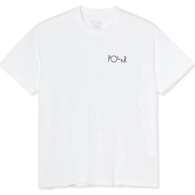 Polar triko Stroke Logo bílá