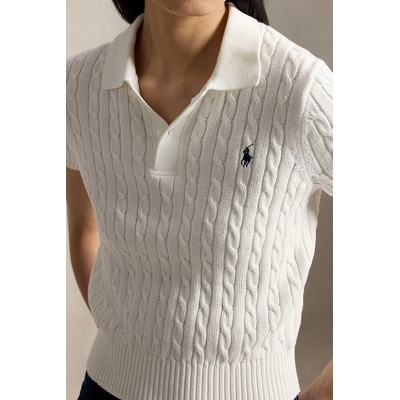 Ralph Lauren пуловер дамски от памук COTTON-SWEATER-PULLOVER (211972118501)