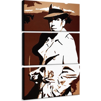 Ručne maľovaný POP Art obraz BOGARD - 60x90 cm