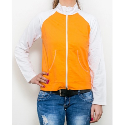 Ted Kentonn orange white raglan zip