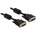 Delock Кабел Delock, DVI 24+5 мъжки към мъжки, 1 м