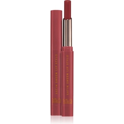 MUA Makeup Academy Satin Sheen saténový rúž Mystic 1,5 g