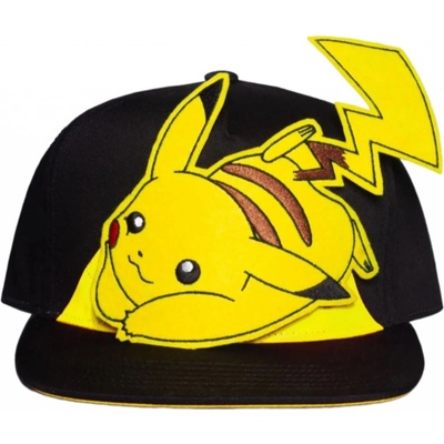 CurePink Snapback Pokémon 3D Pikachu [NH220753POK]