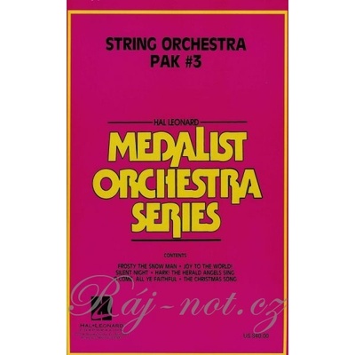 STRING ORCHESTRA PAK 3 CHRISTMAS SONGS