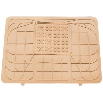 Гумена стелка Универсална за задният ред седалки по средата - бежова