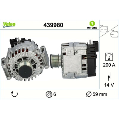 Alternátor VALEO 439980